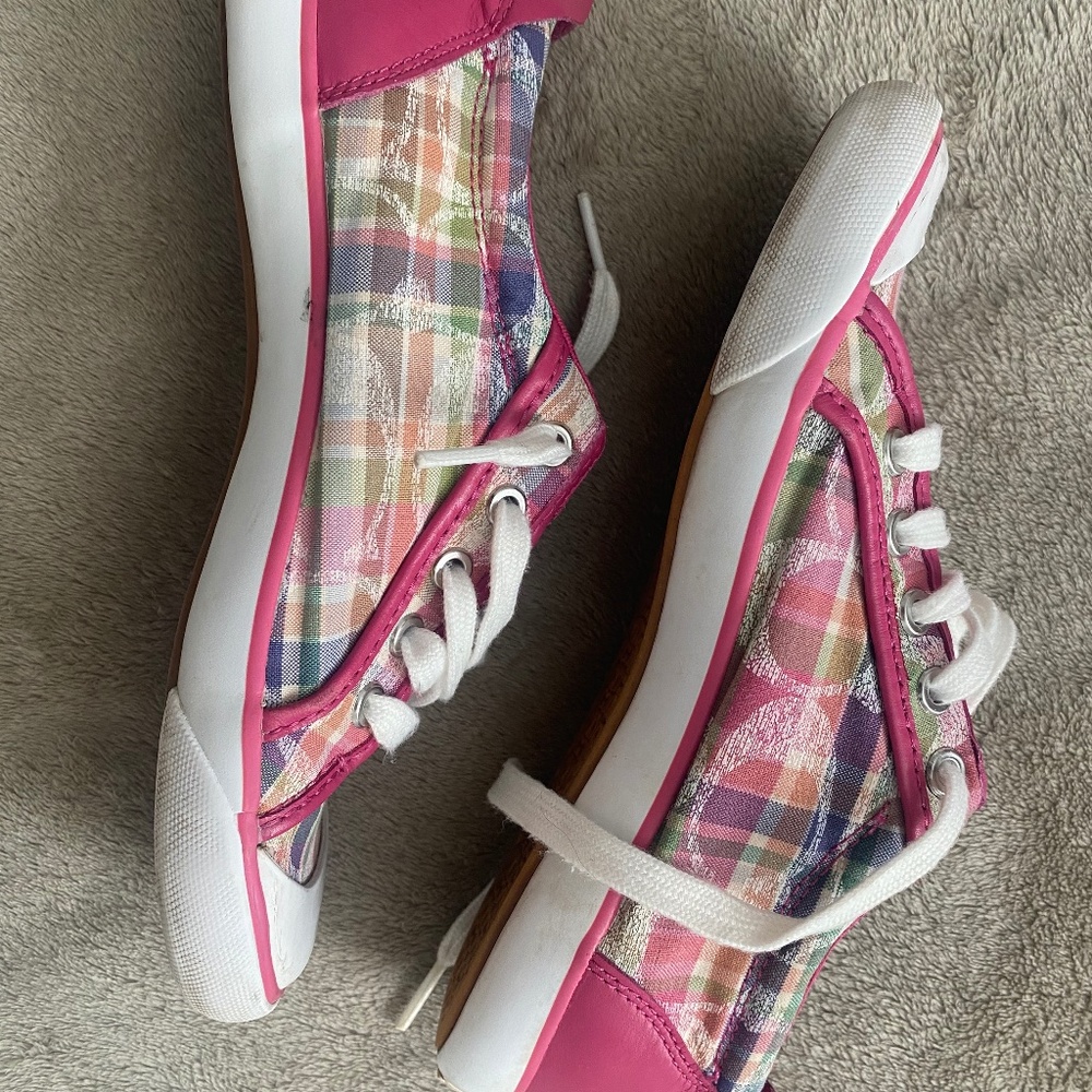 Pink Coach Loafers - Picture 2 of 8
